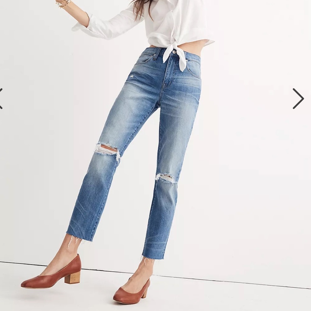 Madewell The High-Rise Slim Boyjean